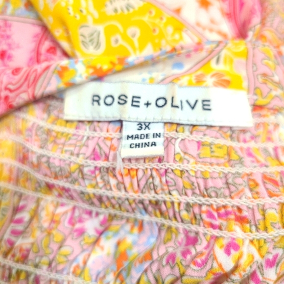 Rose & Olive Women's Top Size 3x - Picture 4 of 4